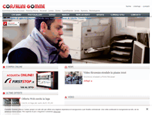 Tablet Screenshot of corsalini.com